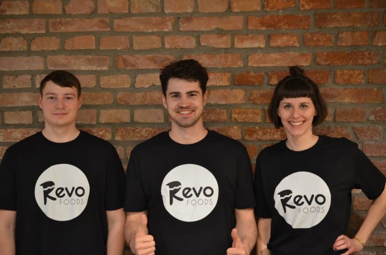 Die drei Gründer des Startups. © Revo Foods