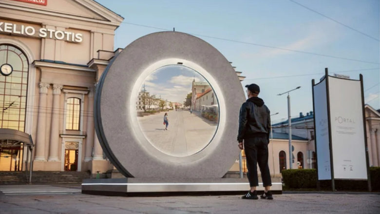 "Portal" in Vilnius © Go Vilnius