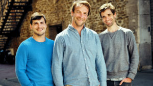 Quentin Le Brouster, Thibaud Hug de Larauze, Vianney Vaute, v.l.n.r.). © Julie Glassberg