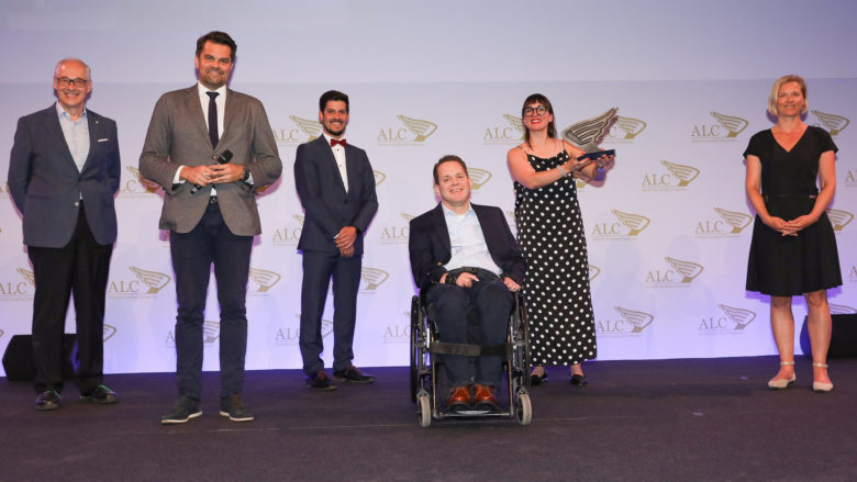 Leadership-Team von myAbility mit dem ALC-Award © myAbility / Renée del Missier