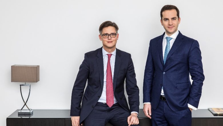 Die Himmelblau-Geschäftsführung: Jacob Homan und Georg Haas. © Himmelblau / k-digital