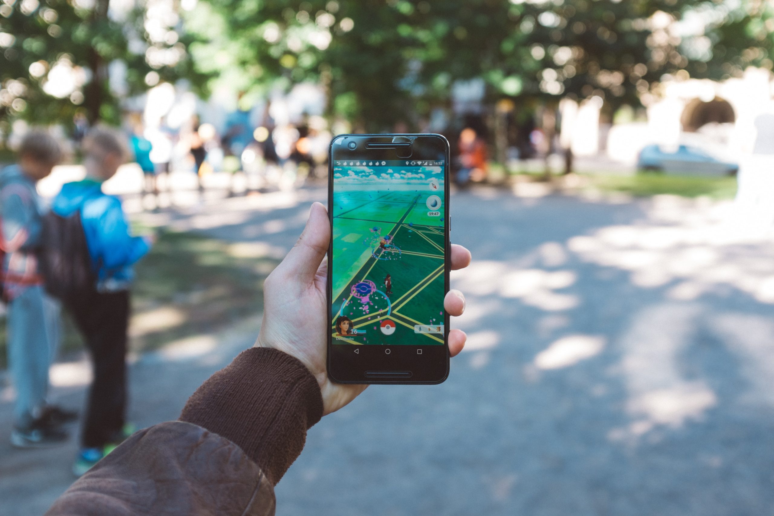 Pokemon Go. © David Grandmougin on Unsplash