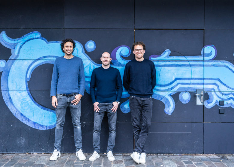 Die Tomorrow-Gründer Inas Nureldin, Michael Schweikart und Jakob Berndt. © Tomorrow