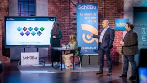 Der Pitch von Schubu. © Puls 4/Gerry Franke