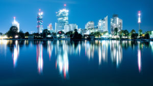 Big city lights in Vienna. © Dimitry Anikin on Unsplash