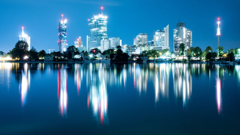 Big city lights in Vienna. © Dimitry Anikin on Unsplash