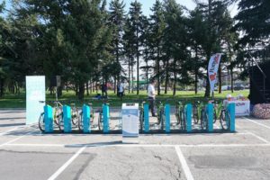 One of the accelerator's success stories is Eljoy Bikes which launched a shared e-bike service in partnership with the Sofia municipality in 2018. ©Cleantech