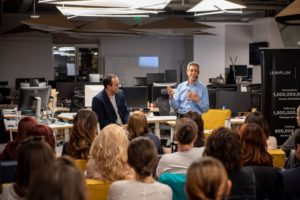 David Ryback during his lecture at Leanplum Product Development office © Leanplum