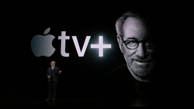 Steven Spielberg partners with Apple. © Apple