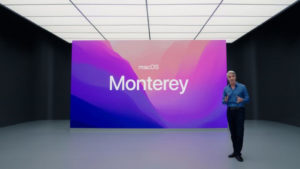 Craig Federighi bei der Enthüllung von Montery © Apple