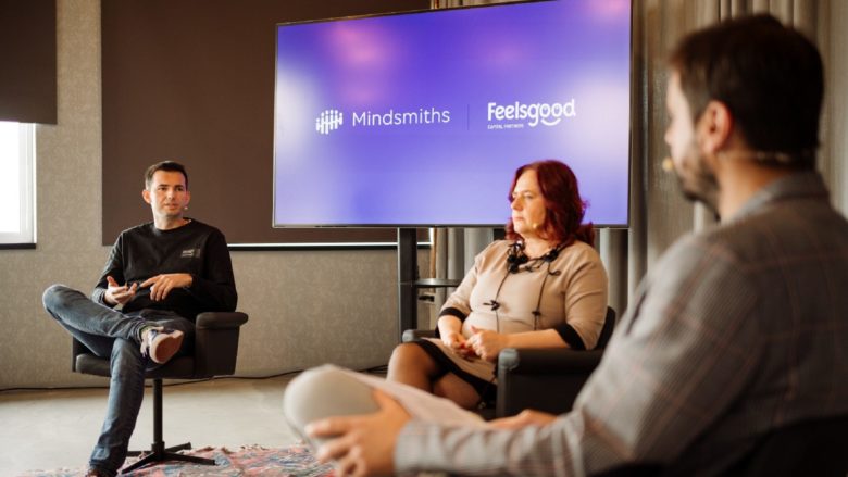Mislav Malenica, CEO of Mindsmiths, and Renata Brkić, partner at Feelsgood © Mindsmiths