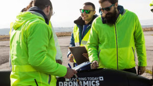 The Dronamics team at work. © Dronamics