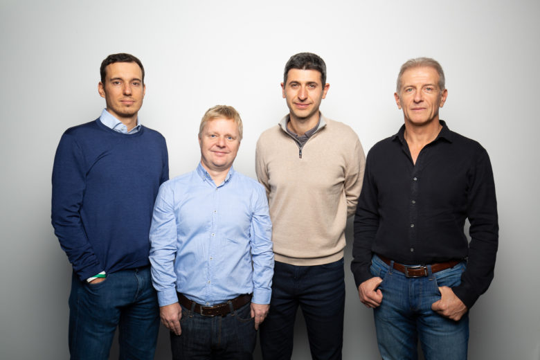 Eleven Capital Team. From left to right, Vassil Terziev (board member), Ivaylo Simov (manager, deputy Chair of board), Daniel Tomov (executive director), Valeri Petrov (Chair of the board) © Eleven Capital