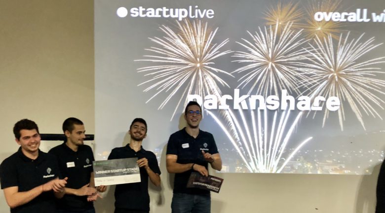 Team Parknshare was formed during a hackathon eight months ago ©TrendingTopics