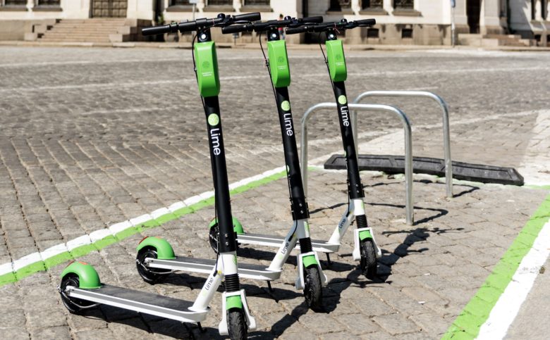 Lime E-Scooters In Sofia © Lime