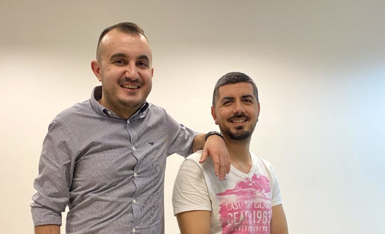 Georgi Petrov (l) and Mihail Stoychev, co-founders of SMSBump ©SMSBump