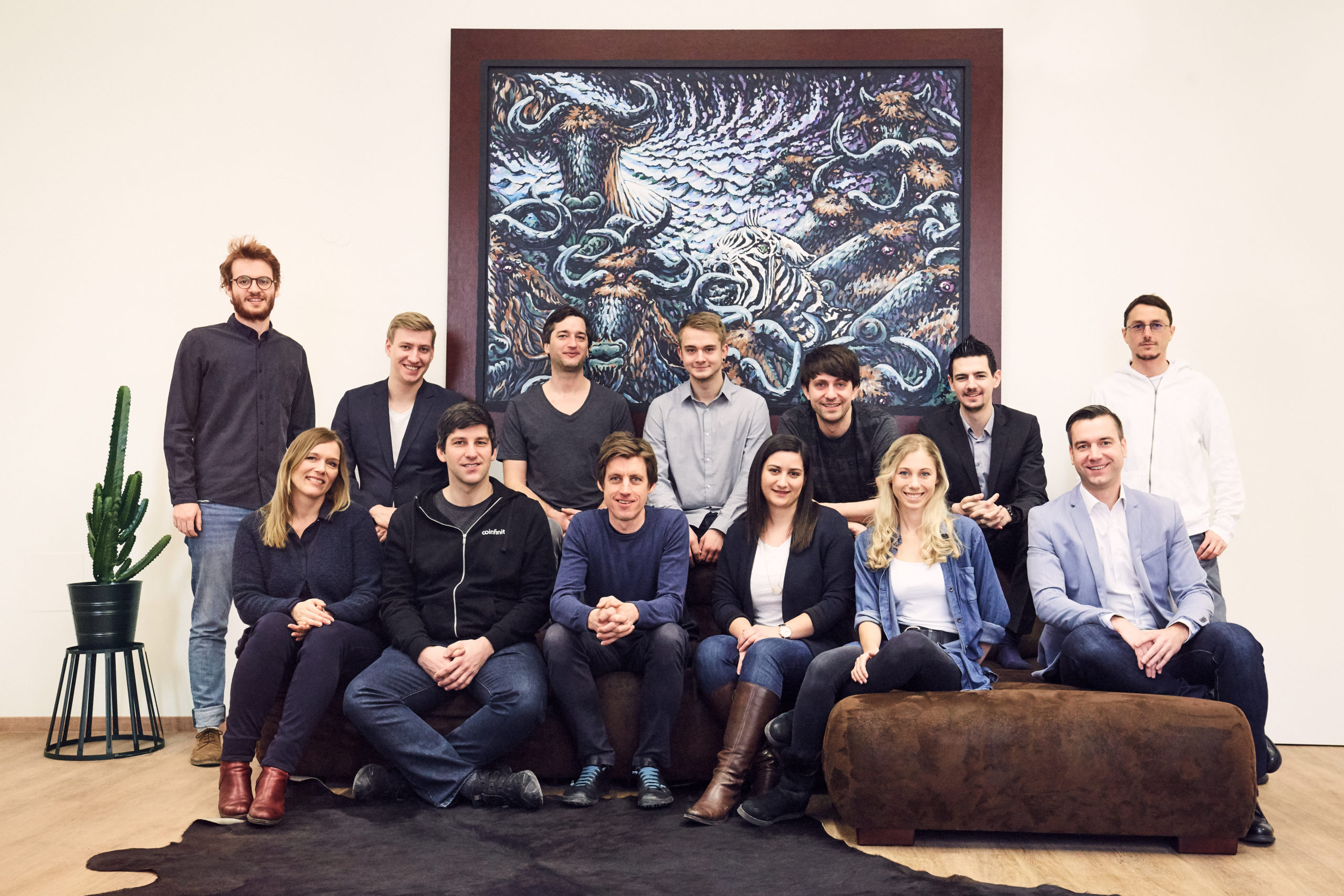 Das Team von Coinfinity aus Graz. © Coinfinity