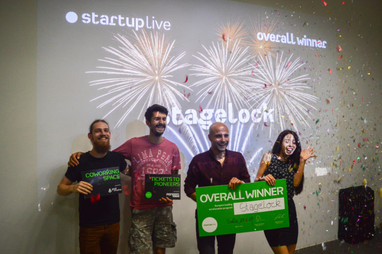 StageLock, the big winner of Startup Live Sofia © Startup Live