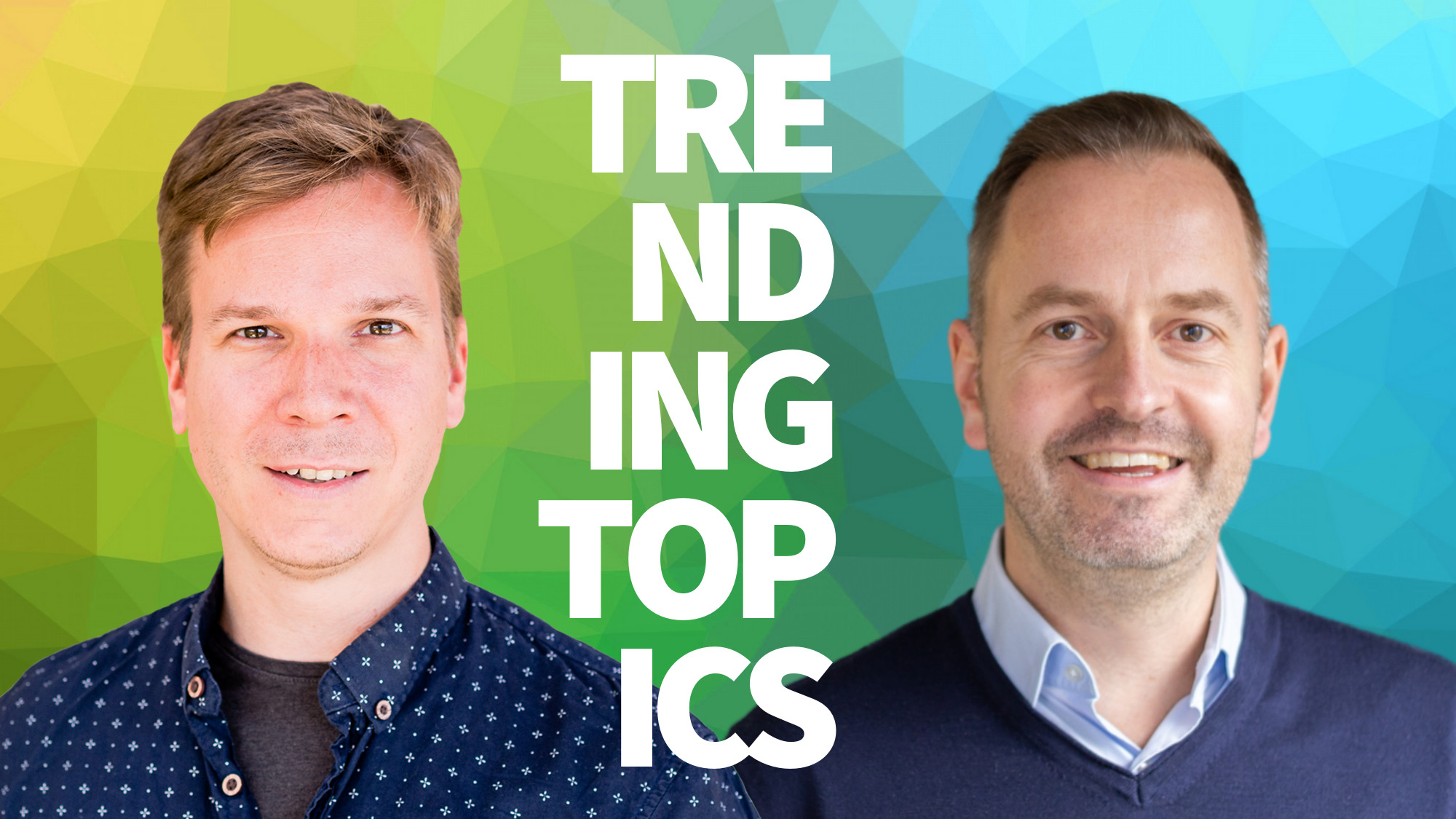 Jakob Steinschaden & Bernhard Niesner. © Trending Topics/Busuu