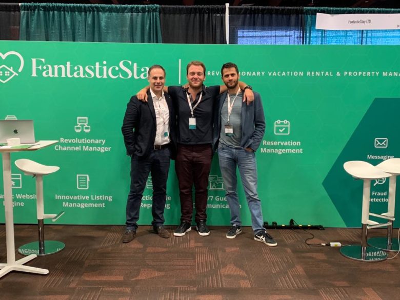 The very same code Ivan Nikolov (in the middle) started writing alone in 2017 is today a Sofia-based company of 50 people called FantasticStay. ©FantasticStay