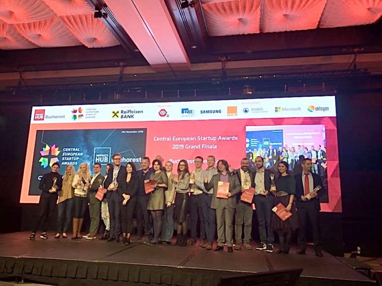 The Winners at the Central European Startup Awards Grand Finale