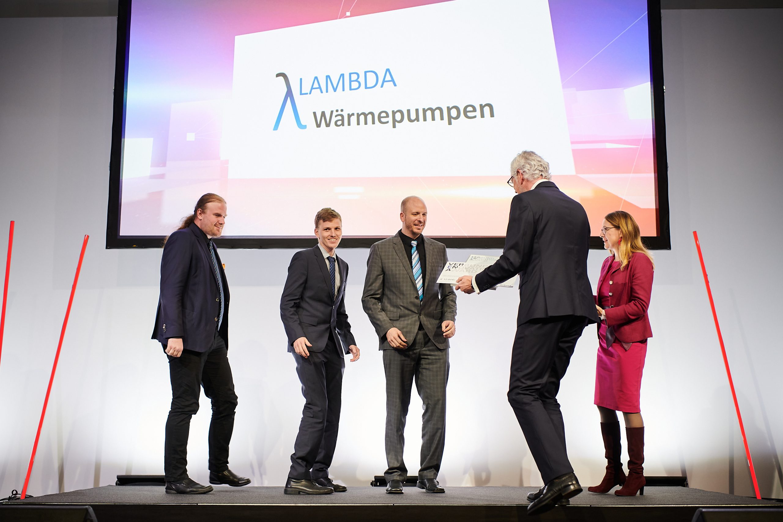 Lambda erhält den VERENA-Award vom VERBUND © Austria Wirtschaftsservice GmbH/APA-Fotoservice/Hörmandinger