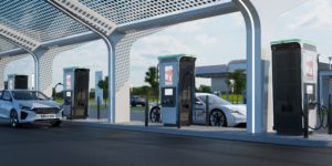 Die neue E-Ladestation von ABB @ABB
