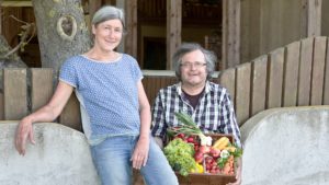 Sigrid und Gerhard Zoubek haben den Biohof Adamah gegründet © Tina Herzl