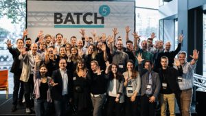 Die Teilnehmer des "Batch 5" im Innovation-Hub weXelerate © weXelerate