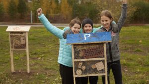 Ein Hotel im "Air Bee and Bee" in Finnland © Caruna