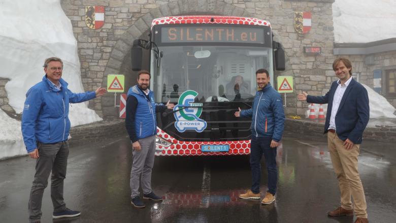 E-Bus auf dem Großglockner © grossglockner.at