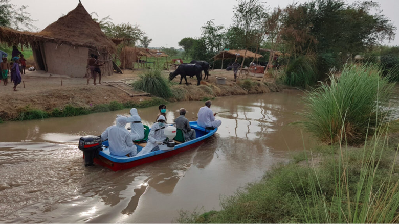 Bewässerungsgraben in Pakistan © Colorado State University / Rehman Lund