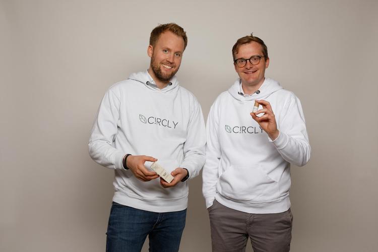 Die beiden Gründer des Startups ©Circly