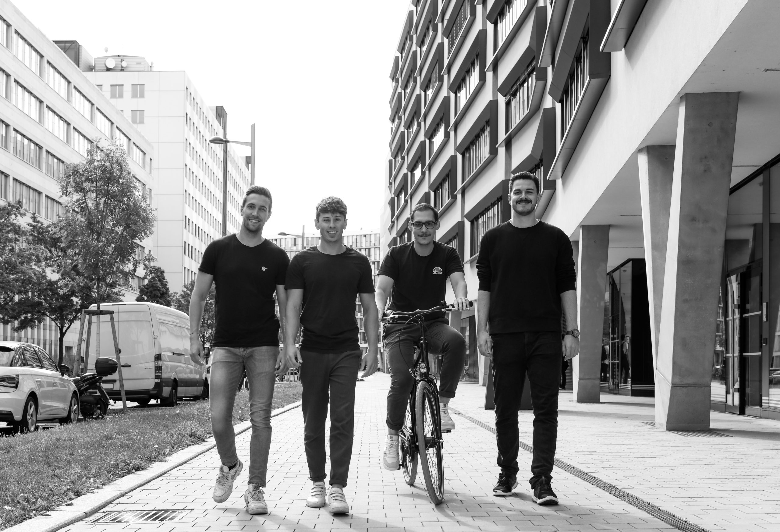 Das Team des jungen Startups. © EDDI Bike