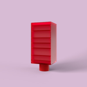 Modul 3: The 3D-printer box für 3D-Pläne und kleine Lieferungen per 3D- Druck ©FutureShoppingLab
