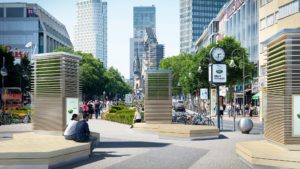 So sollen die neuen "CityTrees" am Berliner Kudamm aussehen © Greencity Solutions