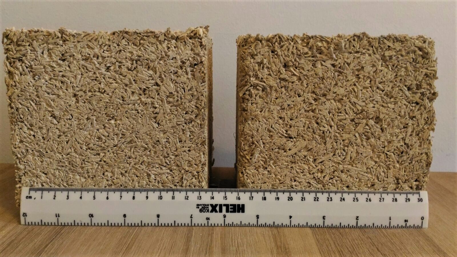 So sehen fertige Würfel aus Hempcrete aus. ©Tomas Haverlik