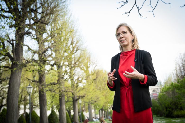 Umweltministerin Leonore Gewessler (Grüne). © BMK/Cajetan Perwein