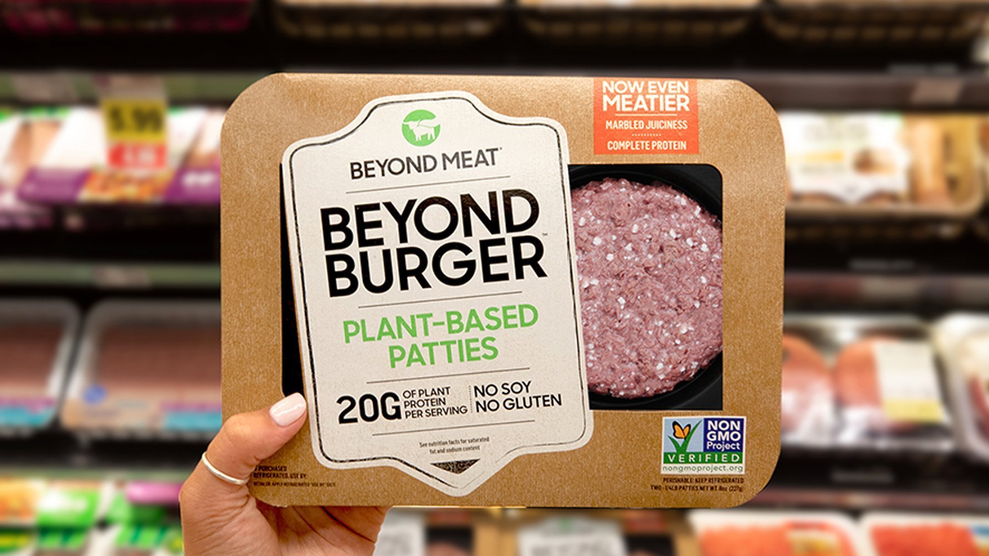 Burger-Patties von Beyond Meat © Beyond Meat