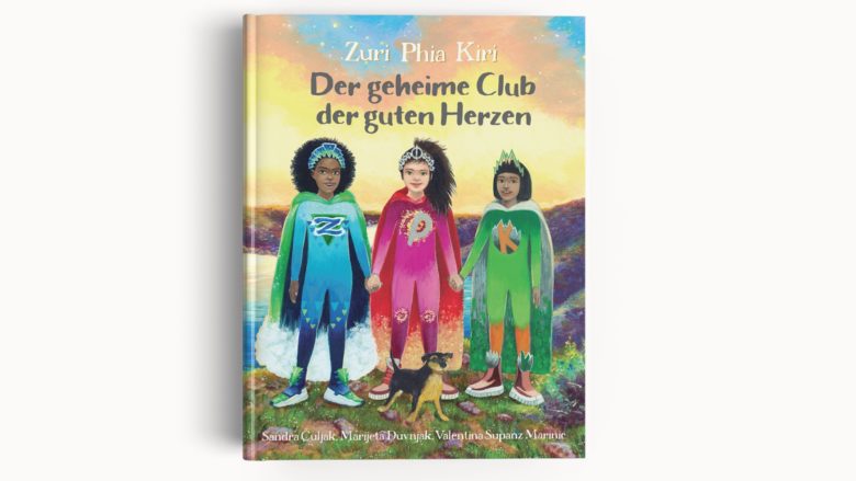 "Der geheime Club der guten Herzen" erscheint auf Deutsch, Englisch und Kroatisch © Kindkind.club