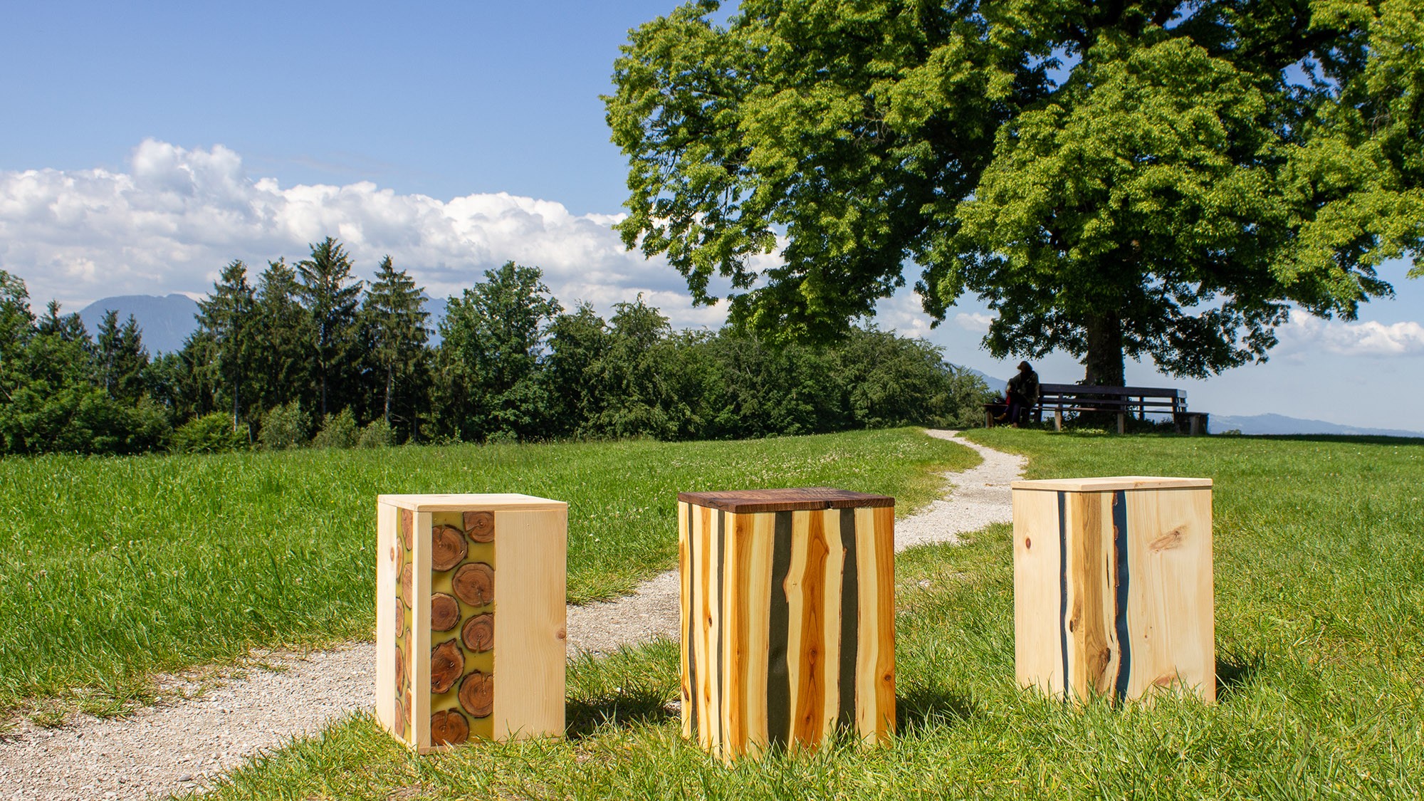 Die Holzurnen von Edelzweig © Edelzweig