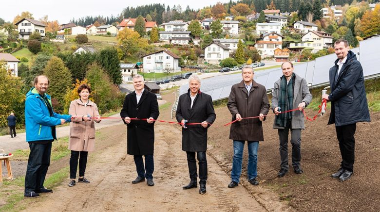 Eröffnung der Solarthermie-Anlage in Mürzzuschlag © Philipp Podesser