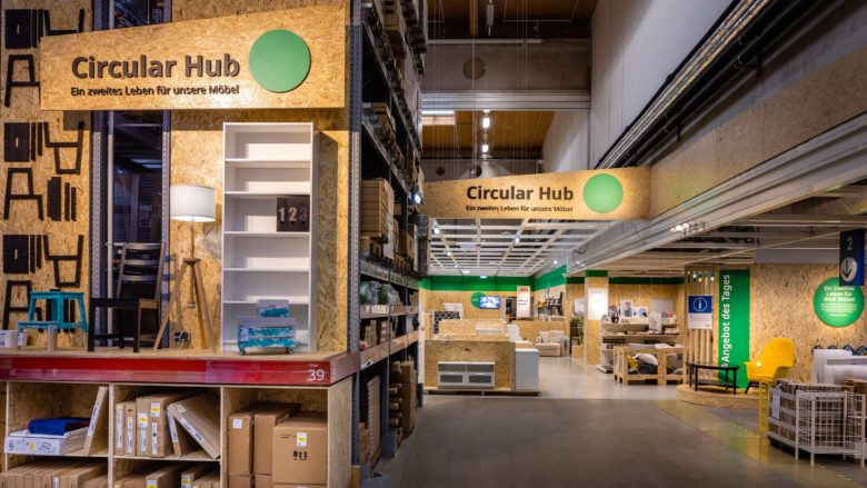 Die neuen Circular Hubs in den Ikea-Geschäften © IKEA/Johannes Brunnbauer