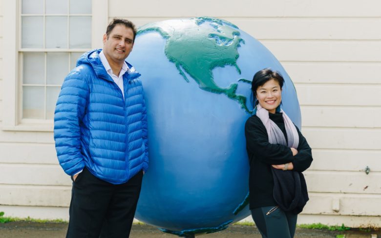Die beiden Gründer des Startups, Max Rye and Fengru Lin ©TurtleTree