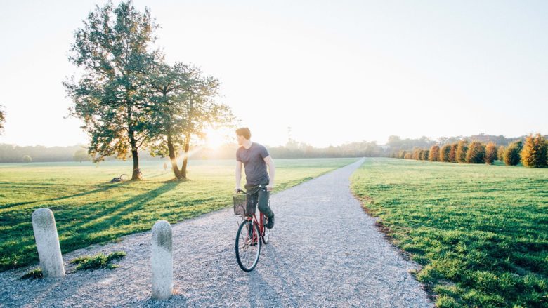 Fahrrad, Radfahren, Radweg