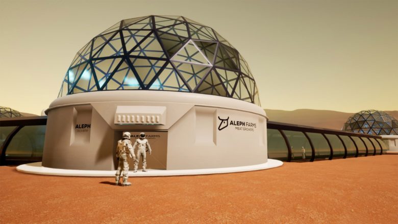 Aleph Farms will Fleisch am Mond oder auf dem Mars züchten © Aleph Farms