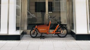 Ein Lastenrad im ersten Bezirk in Wien © Unsplash