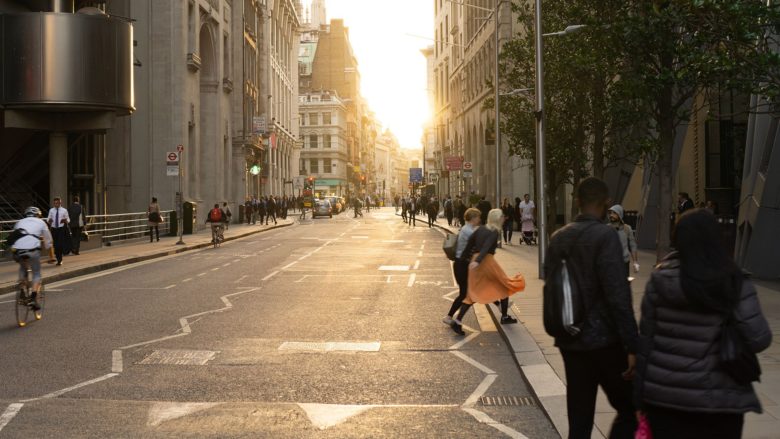 Weniger Autos auf Londons Straßen © Unsplash