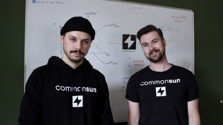 Florian Prasky und David Hladik haben commonsun gegründet © commonsun