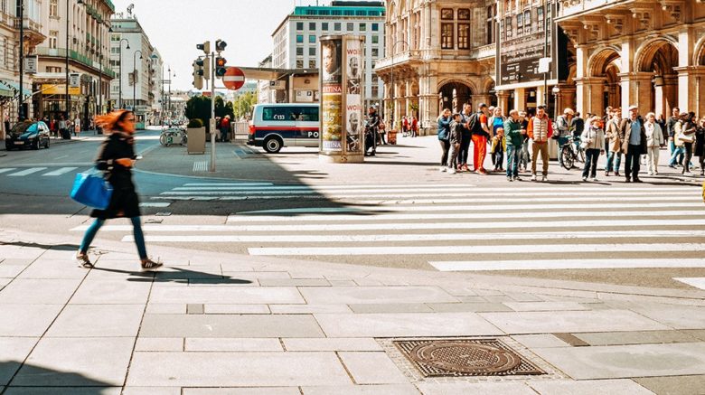 Wien, zu Fuß , Gehen, Staatsoper, Oper, Stadt, Mobilität